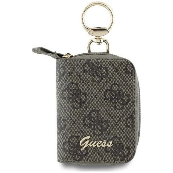 Guess Guess Cable Pouch GUABP4DPTW Brown 4G Triangle Cable Pouch