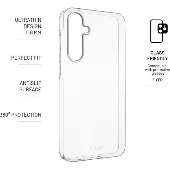 Fixed Fixed TPU Skin do Samsung Galaxy A55 5G przezroczysty