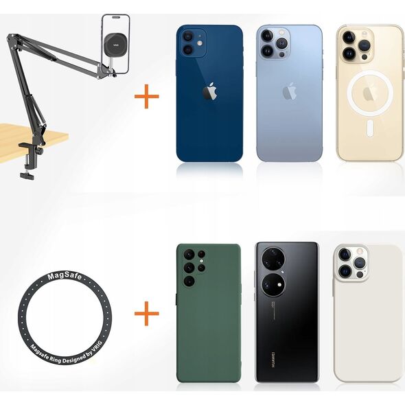 Statyw VRIG Statyw Ramię Wysięgnik Uchwyt Magnes Magnetyczny Magsafe - Telefon Smartfon / Mg-09