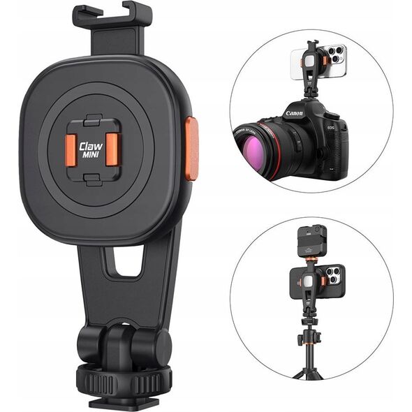 VRIG Uchwyt Na Gwint 1/4"" + 2x Stopka Iso Do Telefonu Claw Mini / Vrig / Mg-03l