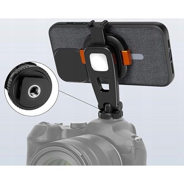 VRIG Uchwyt Na Gwint 1/4"" + 2x Stopka Iso Do Telefonu Claw Mini / Vrig / Mg-03l