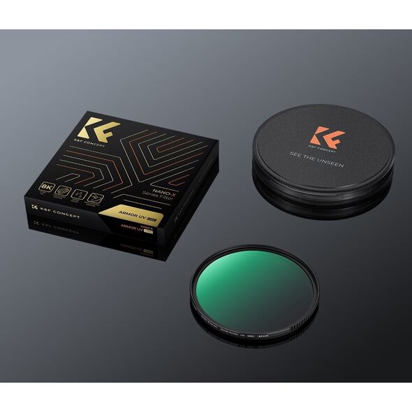 Filtr K+F Zaawansowany Filtr Armor Uv Ultrafioletowy K&f Nano-x Mrc 82 Mm 82mm / Kf01.2749