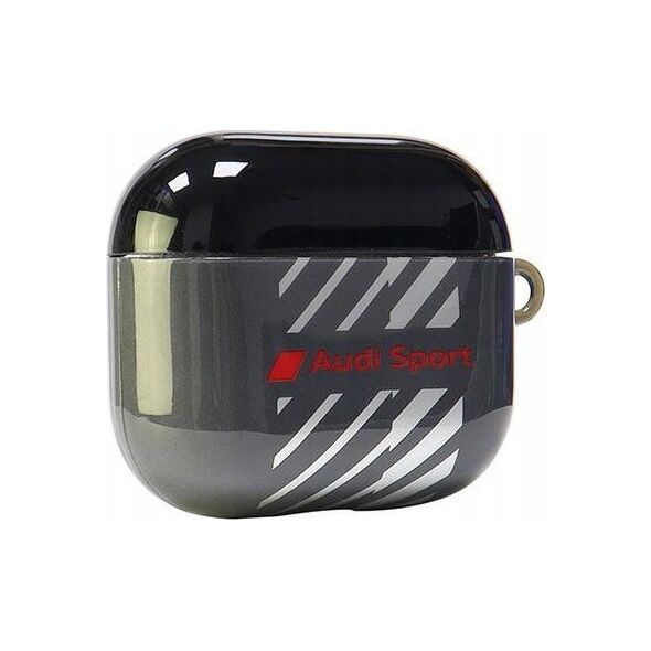 Audi Audi IML Sport AirPods 3 cover czarny/ black AUS-IMLAP3-RSQ/D1-BK