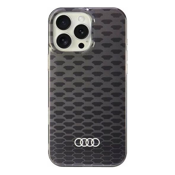 Audi Audi IML Stitching Pattern MagSafe iPhone 16 Pro Max 6.9" czarny/black hardcase AU-IMLMIP16PM-Q5/D3-BK