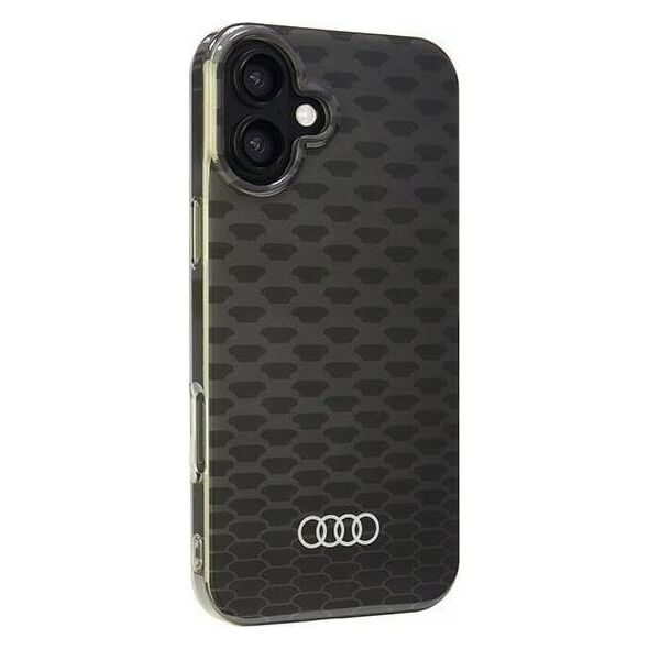 Audi Audi IML Stitching Pattern MagSafe iPhone 16 Plus 6.7" czarny/black hardcase AU-IMLMIP16M-Q5/D3-BK