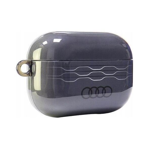 Audi Audi IML Geometric Pattern AirPods Pro 2 cover szary/gray AU-IMLAPP2-A6/D3-GY