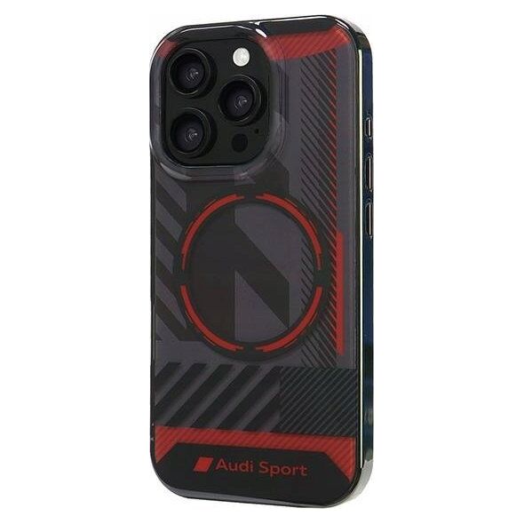 Audi Audi IML Sport MagSafe iPhone 16 Pro 6.3" czarny/black hardcase AUS-IMLMIP16P-RSQ/D2-BK
