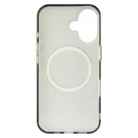 Audi Audi IML Stitching Pattern MagSafe iPhone 16 6.1" czarny/black hardcase AU-IMLMIP16-Q5/D3-BK