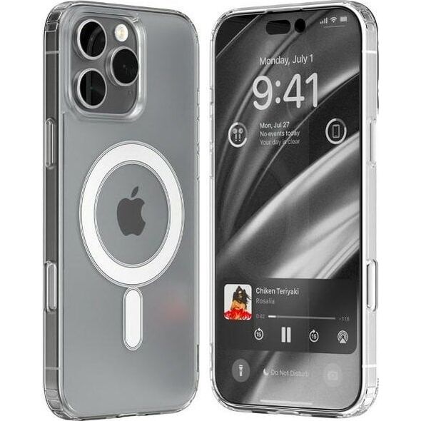 Mercury Mercury etui MagSafe Jelhard iPhone 16 Pro Max 6,9" transparent