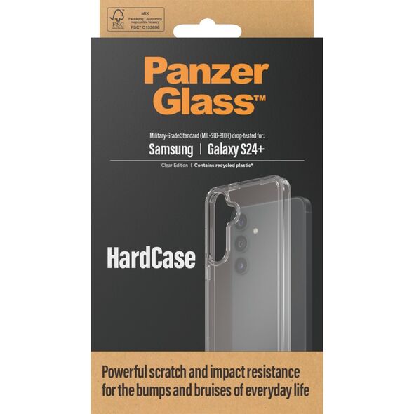PanzerGlass PanzerGlass HardCase Sam S24+ S926        przezroczysty/transparent 1214