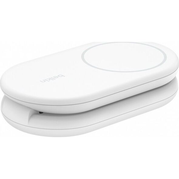Ładowarka Belkin Belkin BOOST Charge magneti. 15W 2in1 +output/USB-C wh.WIZ028vfWH