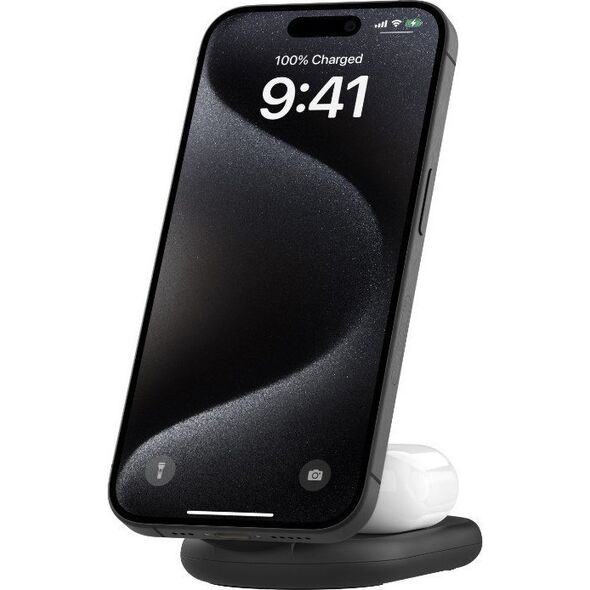 Ładowarka Belkin Belkin BOOST Charge magneti. 15W 2in1 +output/USB-C bl.WIZ028vfBK