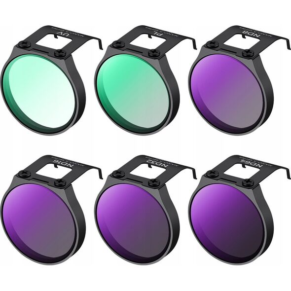 Kf Zestaw Filtrów 6w1 Filtr Polaryzacyjny PL UV ND8 ND16 ND32 ND64 do DJI NEO / SKU.2332