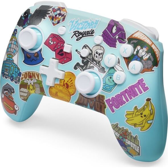 Pad PowerA PowerA SWITCH Pad bezprzewodowy Enhanced Fortnite Sticker Mania