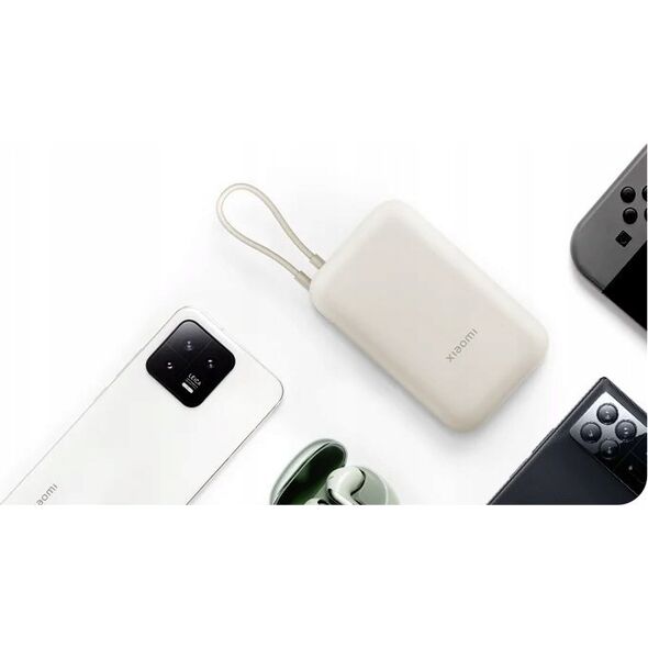 Xiaomi Powerbank Xiaomi 10000mAh (Zintegrowany kabel) (Tan)