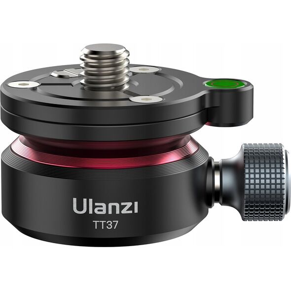 Głowica Ulanzi Głowica Poziomująca Podstawka Ulanzi Tt37 Do Aparatu Dslr Kamery 3/8 + 1/4 / Tt37