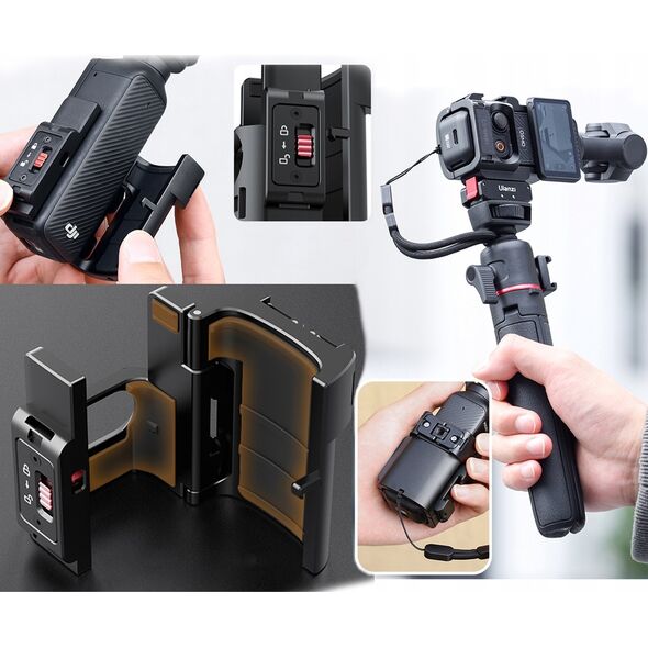 Ulanzi Obudowa Osłona Uchwyt Mocowanie System Gopro 1/4"" Iso Do Dji Osmo Pocket 3 / C014 / Pk-06