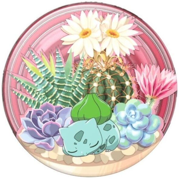 Podstawka PopSockets Popsockets 2 Bulbasaur Terrarium 112661   uchwyt i podstawka do telefonu - licencja