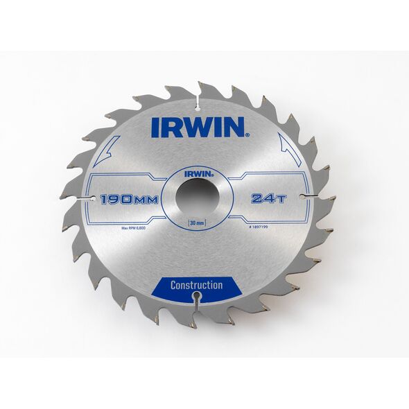 Irwin Piła tarczowa 190x30x2,5mm 24z. - 1897199 3082885 5706918971993