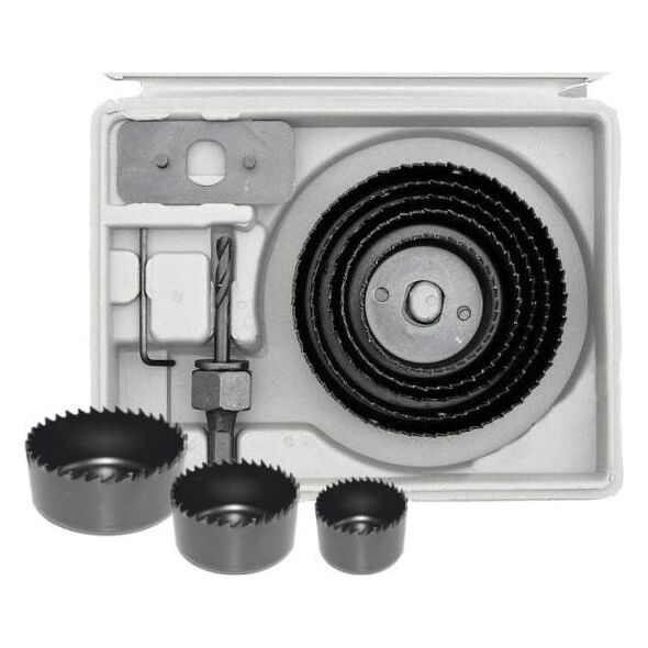 AWTools Otwornice do drewna 50-100mm 8szt. (AW40507) 3361649 5902198745402