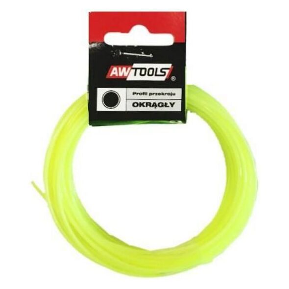 AWTools Żyłka tnąca okrągła 1,3mm x 10m (AW70105) 3362033 5902198745716