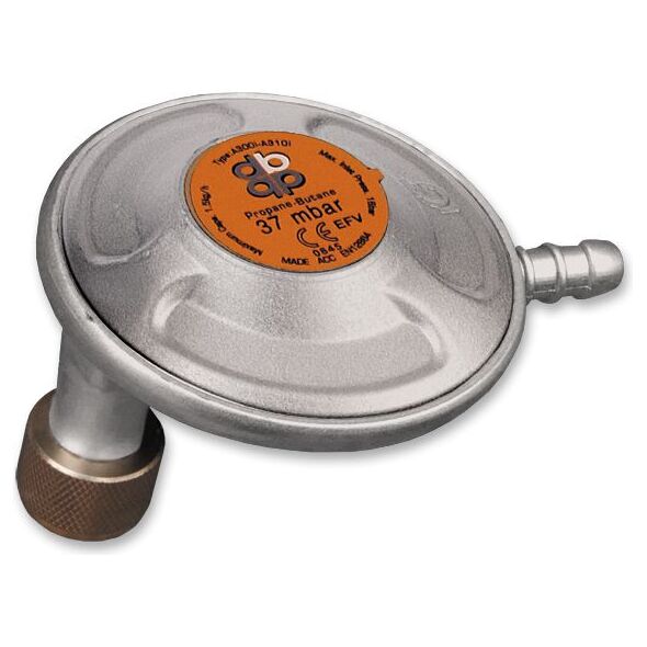 Bradas Reduktor kątowy na butle turystyczne 37mbar 1,5kg/h (RGA310-299) 3362228 5907544408826