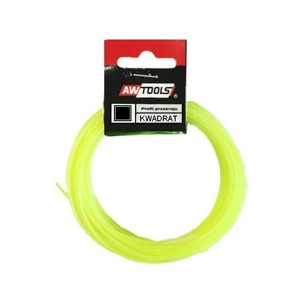 AWTools Żyłka tnąca kwadrat 1,6mm x 10m (AW70110) 3364831 5902198745761