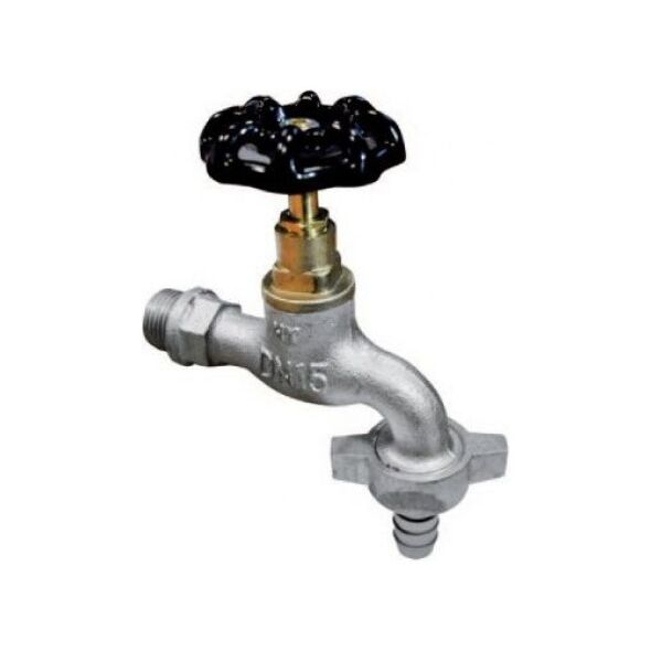 Hydroland Zawór czerpalny ze złączką węża żeliwny 3/4" (Z.CZ.ŻEL.ZŁ20) 3365058 5900308746714