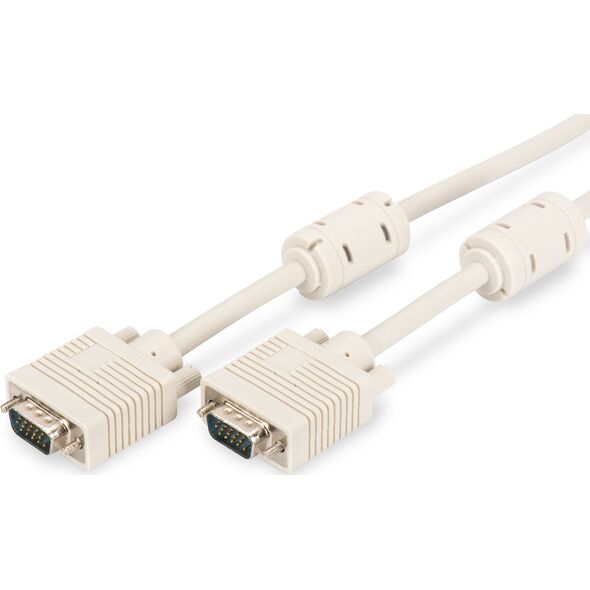 Kabel Digitus D-Sub (VGA) - D-Sub (VGA) 1.8m biały (AK-310103-018-E) 3365462 4016032286622