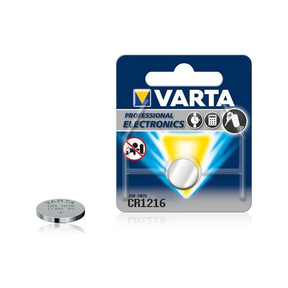 Varta Bateria Electronics CR1216 25mAh 1 szt. 3367216 4008496270705