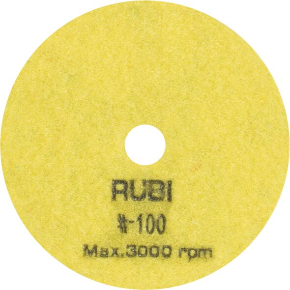 Rubi Dysk polerski na sucho granulacja 100 100mm (62971) 3368836 8413797629712
