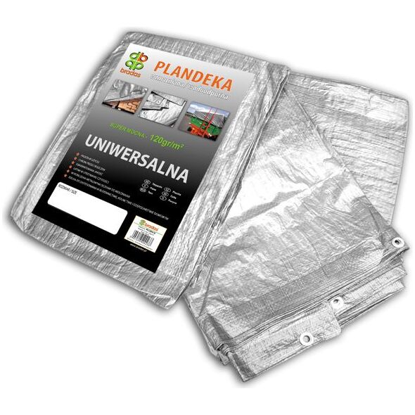 Plandeka Bradas 500 cm  x 800 cm 120 g/m2 3379759 5907544400226