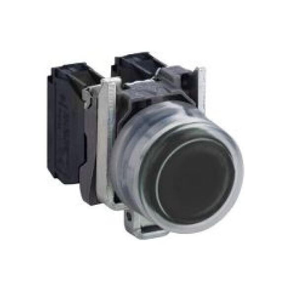 Schneider Electric Przycisk sterowniczy 22mm czarny z samopowrotem z podświetleniem 1Z (XB4BP21) 3382798 3389110886993