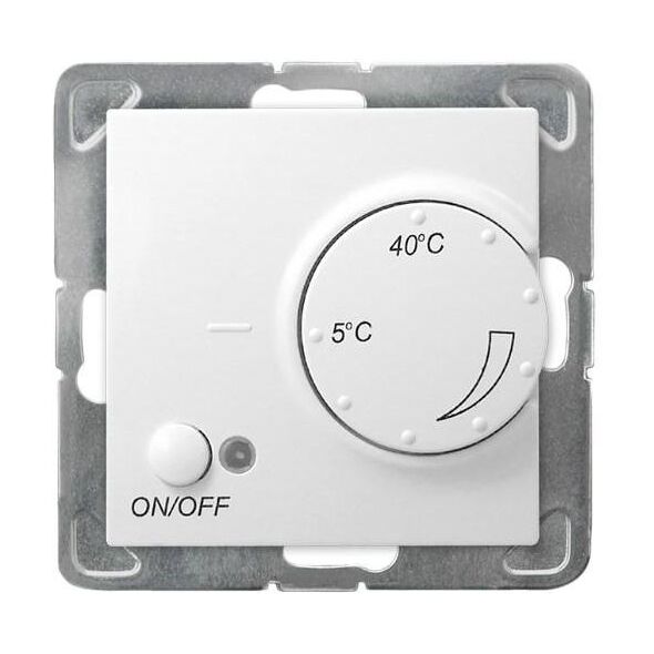 Ospel IMPRESJA Regulator temperatury czujnik napowietrzny biały (RTP-1YN/m/00) 3389897 5907577459017