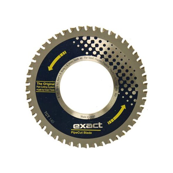 Exact Piła widiowa do cięcia stali 140mm 46z (TCT140) 3399643 6430042781003