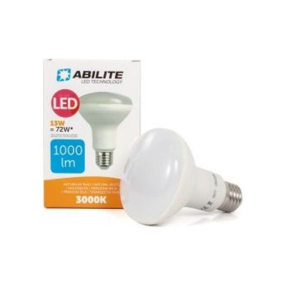 Abilite Żarówka E27 R80" B.CIEPŁY 13W/230V kąt św. 120° (5901583548307) 3399919 5901583548307