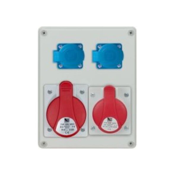Pawbol Rozdzielnica R-BOX 240 1x32A/5P 1x16A/5P 2x250V IP44 (B.1098) 3402626 5905793080602