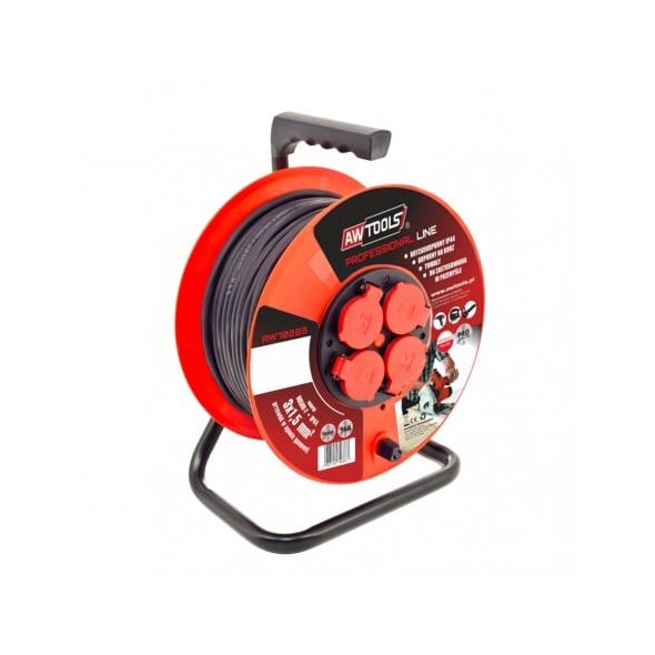 AWTools PRZEDŁUŻACZ BĘBEN PROFESSIONAL 25m 3405219 5902198749240