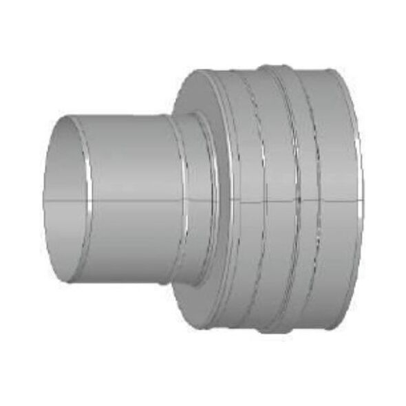 Jeremias Redukcja 80 Mufa 60 nypel z uszczelką- (EWE060080) 3409197 5900856991758