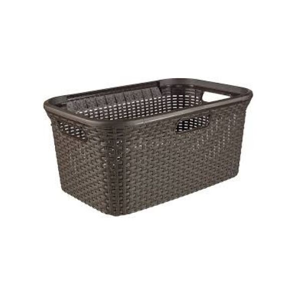 Kosz na pranie Curver Natural Style 45L brązowy (46805) 3415309 3253920708021