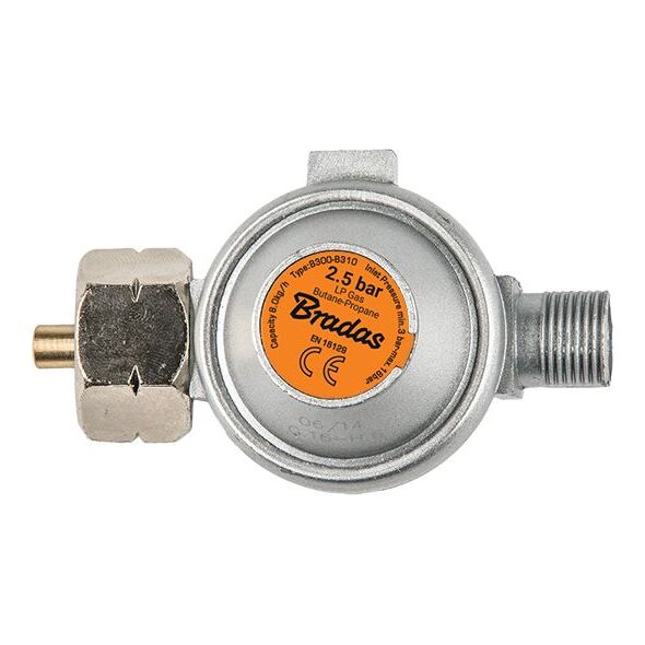 Bradas Reduktor gazowy wysokiego ciśnienia 2,5bar 8kg/h GZ 3/8" (RGB310-037) 3427358 5907544413868