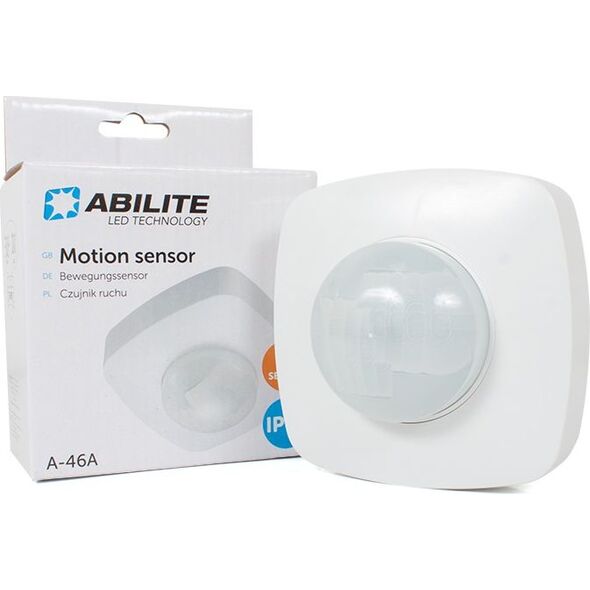 Abilite Czujnik ruchu Abilite a-46 a IP65 sufitowy natynkowy (5901583548758) 4001339 5901583548758
