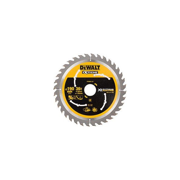 Dewalt Tarcza pilarskia do pilarki tarczowej 190mm 36 zębów (DT99563) 4006101 5035048542224