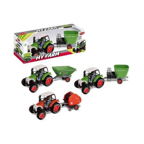 Mega Creative Moje ranczo. Traktor z maszyną 4012005 5902643684768