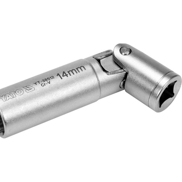 Toya Nasadka do świec 3/8"x14mm PT uniwersalna (YT-38512) 4018344 5906083008610