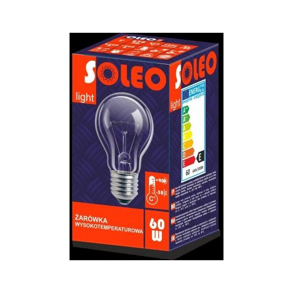 Helios Żarówka wysokotemperaturowa Soleo Helios 100W E27 A55 230V (WST-0008) 4036745 5907758827352