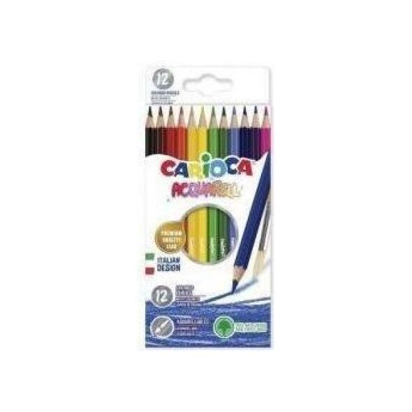 Carioca Kredki Acquarell 12 kolorów 4158701 8003511428570