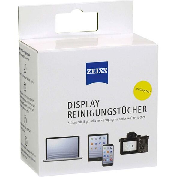 Zeiss Chusteczki do czyszczenia ekranów oraz wyświetlaczy 10 szt. (ZS581999) 4159989 662834502053