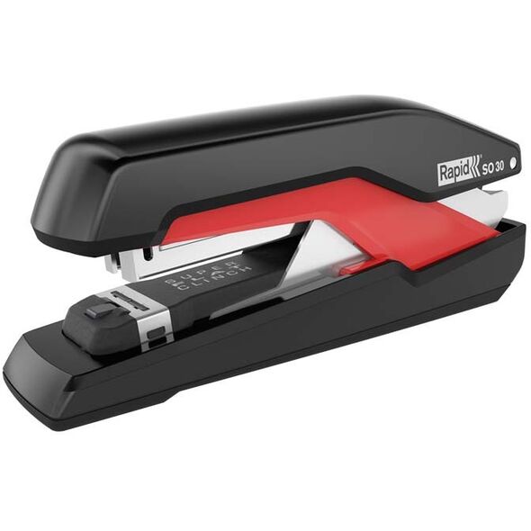 Zszywacz Rapid Supreme SO30 omnipress, czarno-czerwony (5000547) 4159997 4051661018428