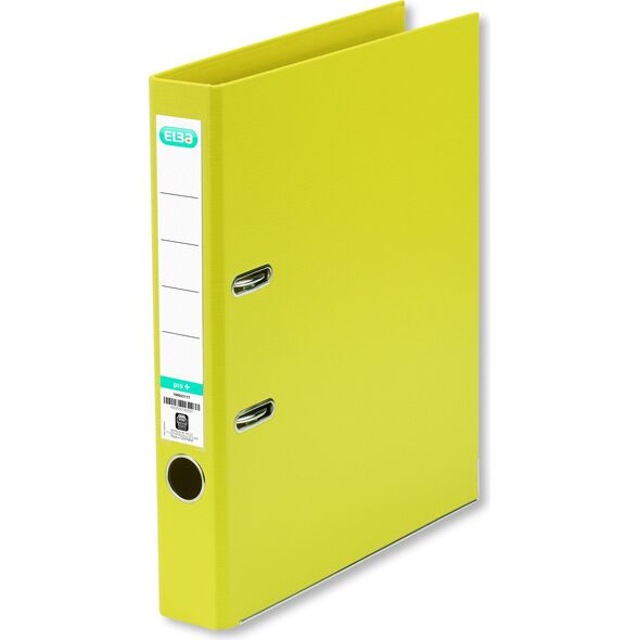 Segregator Elba Pro+ dźwigniowy A4 50mm żółty (HAME0625) 4588440 4002030139244